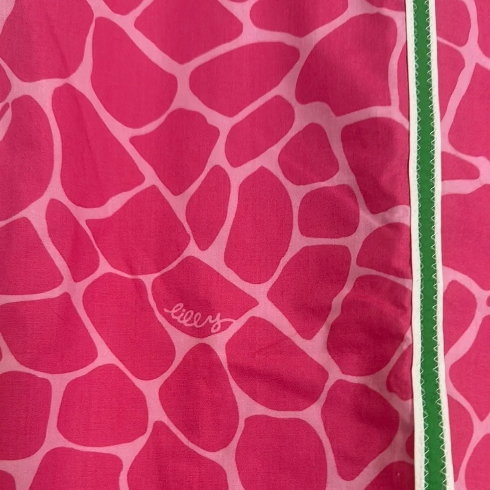 Lilly Pulitzer Pink Nightgown with Playful Print